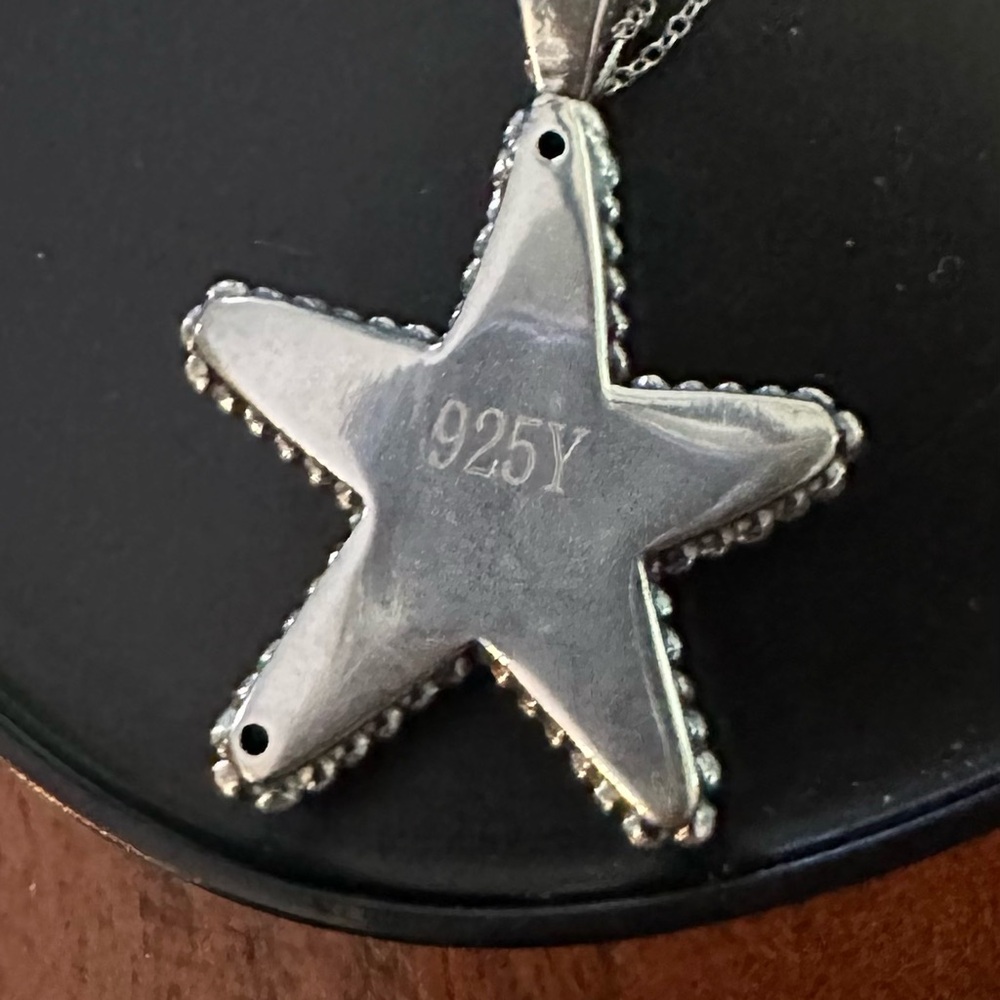 Sterling Silver (925) Starfish Pendant Necklace
NWOT - Picture 2 of 5
